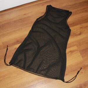 Unknown Brand Sheer Mesh Cover-Up